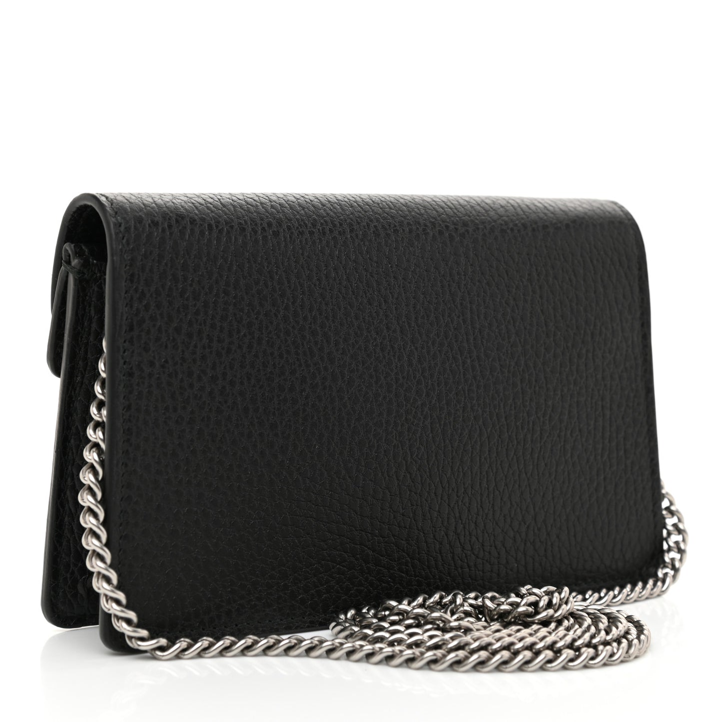 Calfskin Super Mini Dionysus Shoulder Bag Black