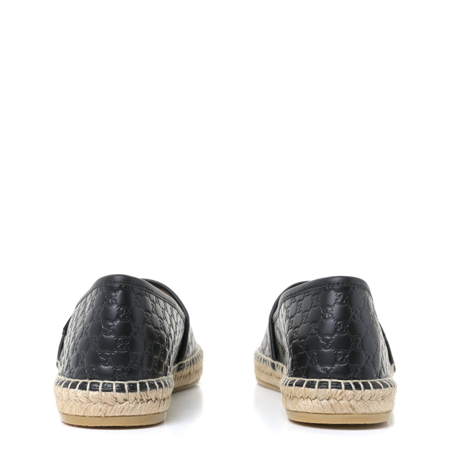 Gucci Microguccissima Signature Espadrilles 40 Black 5 of 11