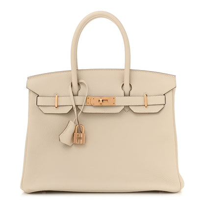 Hermes Togo Birkin 30 Craie 1 of 11