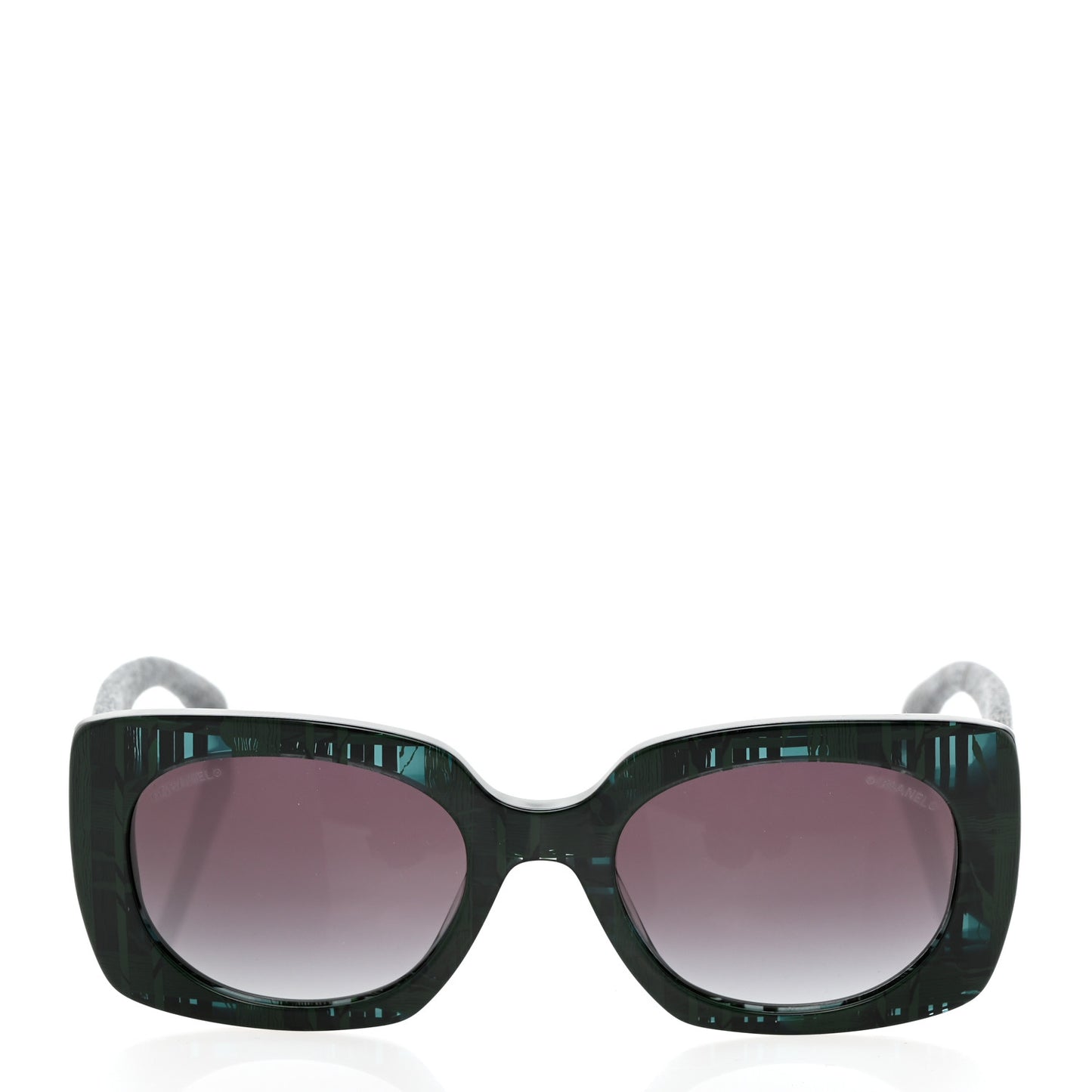 Denim Rectangle Sunglasses 5406 Blue