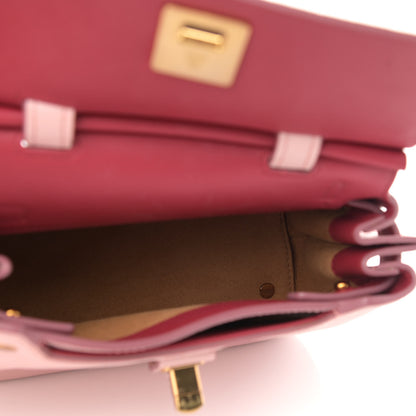 MCM Grained Calfskin Small Milla Crossbody Pale Mauve 5 of 9