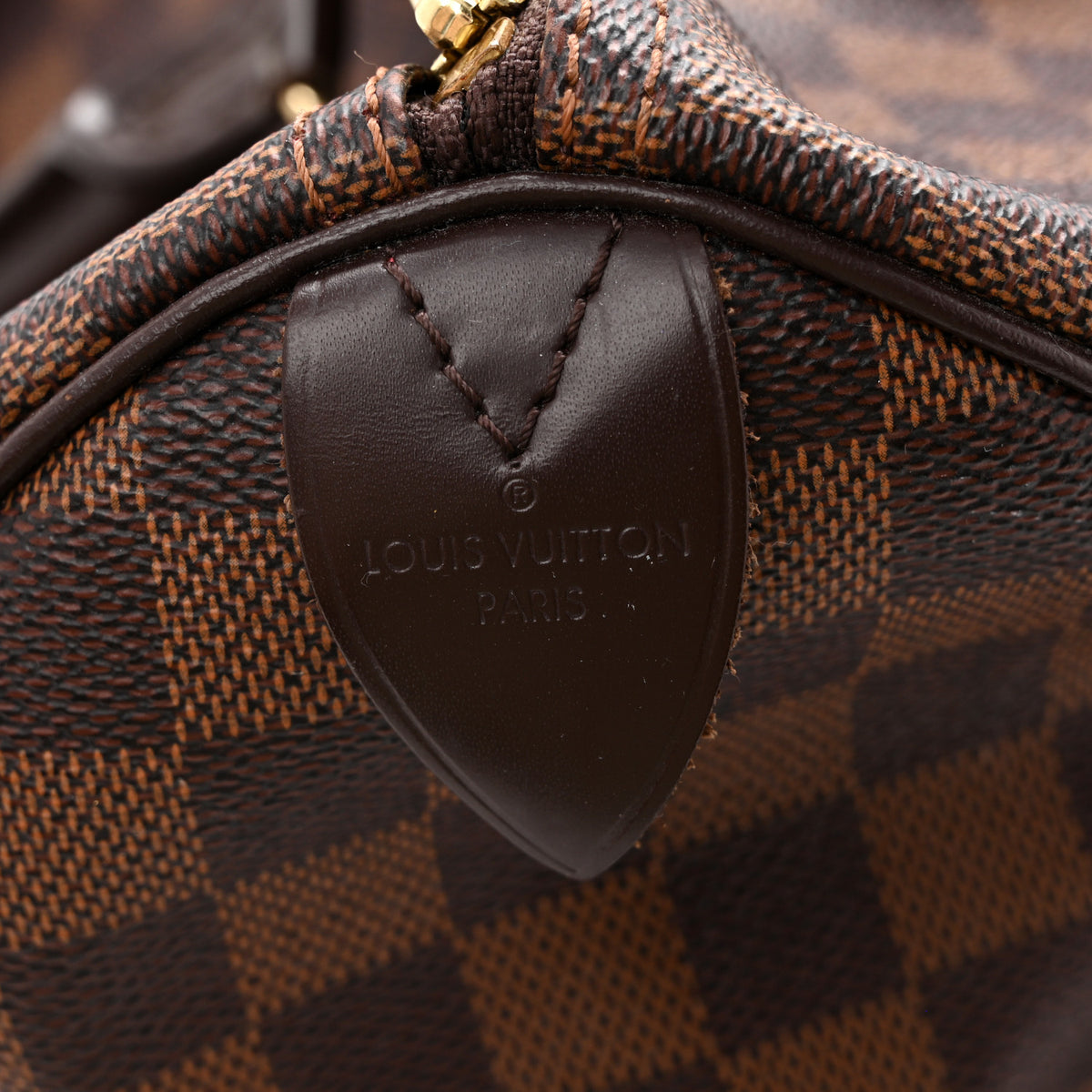 Louis Vuitton Damier Ebene Speedy 35 6 of 12