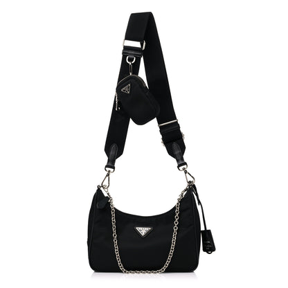 Prada Nylon Re-Edition 2005 Shoulder Bag Black 1 of 12
