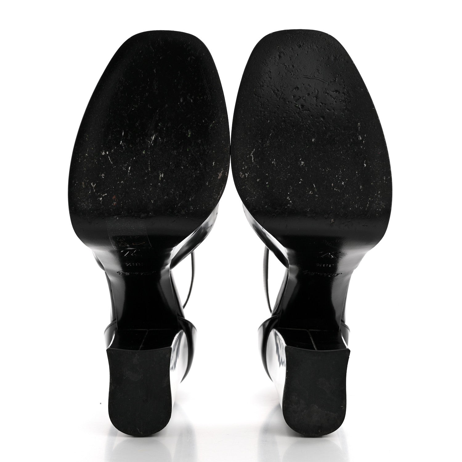 Louis Vuitton Patent Fame Platform Pumps 38.5 Black 5 of 8