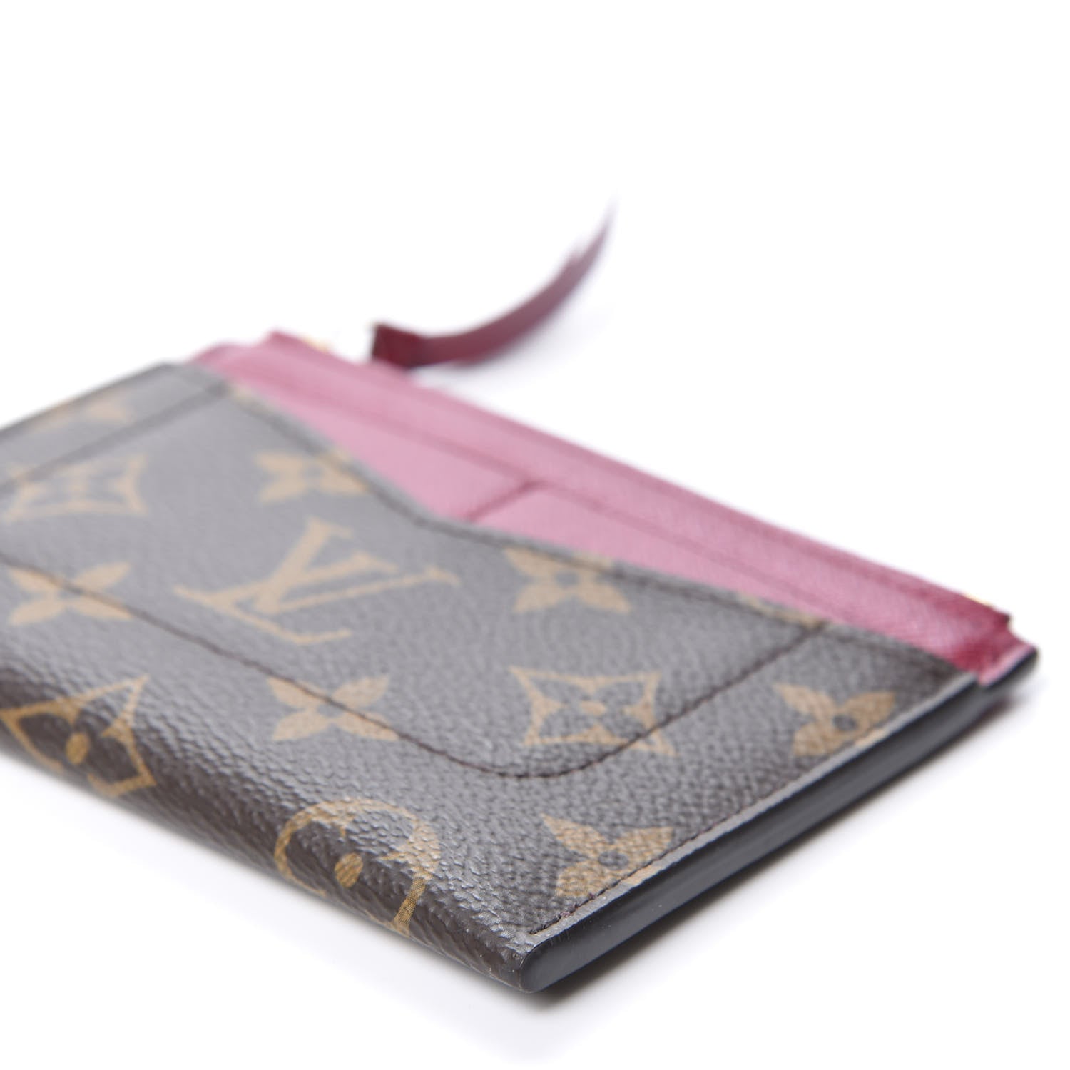 Louis Vuitton Monogram Zipped Card Holder Fuchsia 6 of 7