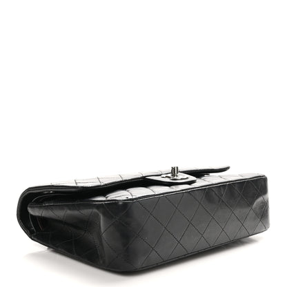 Chanel Lambskin Quilted Medium Double Flap Black 4 of 10