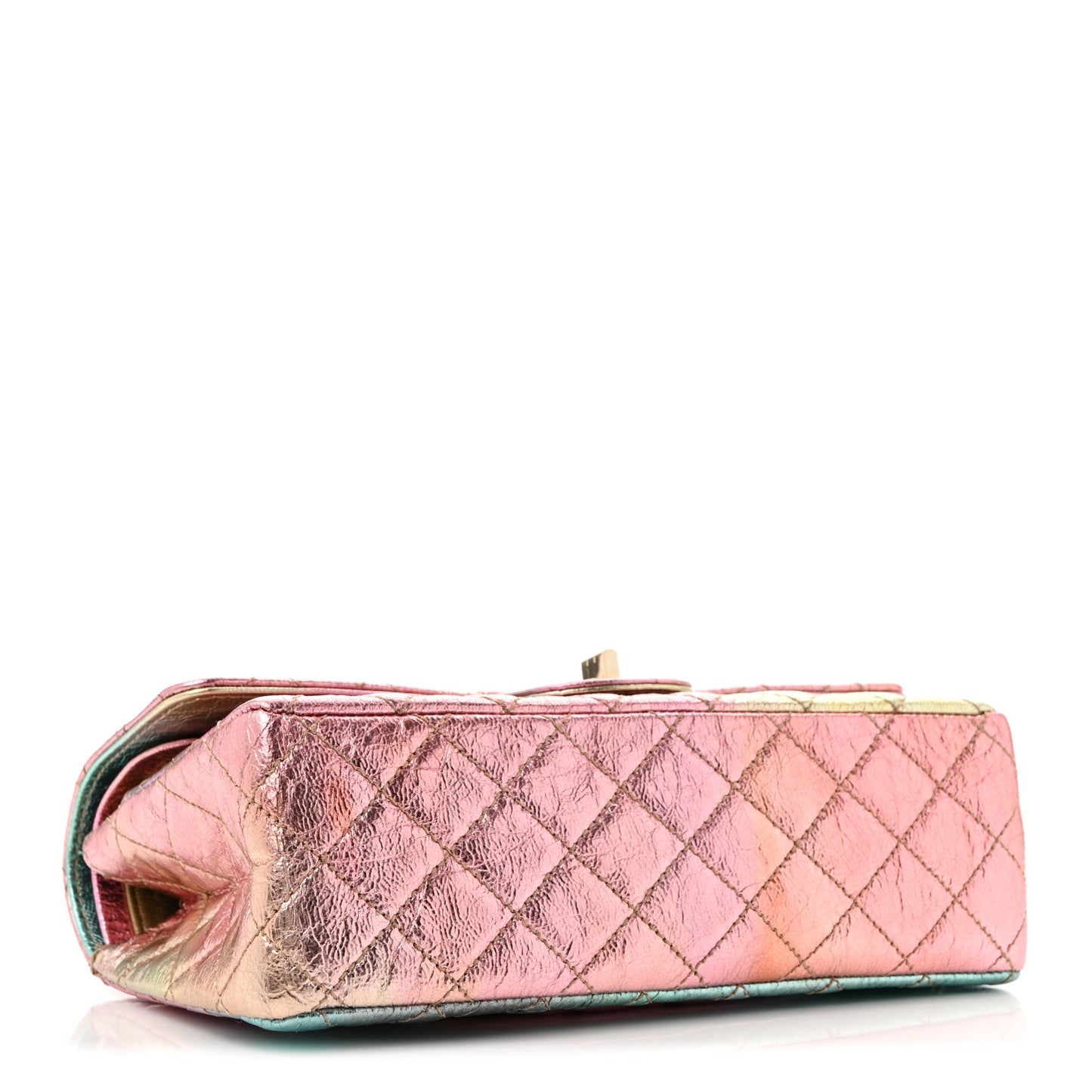Metallic Goatskin Quilted 2.55 Reissue 225 Flap Multicolor