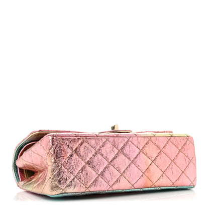 Chanel Metallic Goatskin Quilted 2.55 Reissue 225 Flap Multicolor 4 of 12