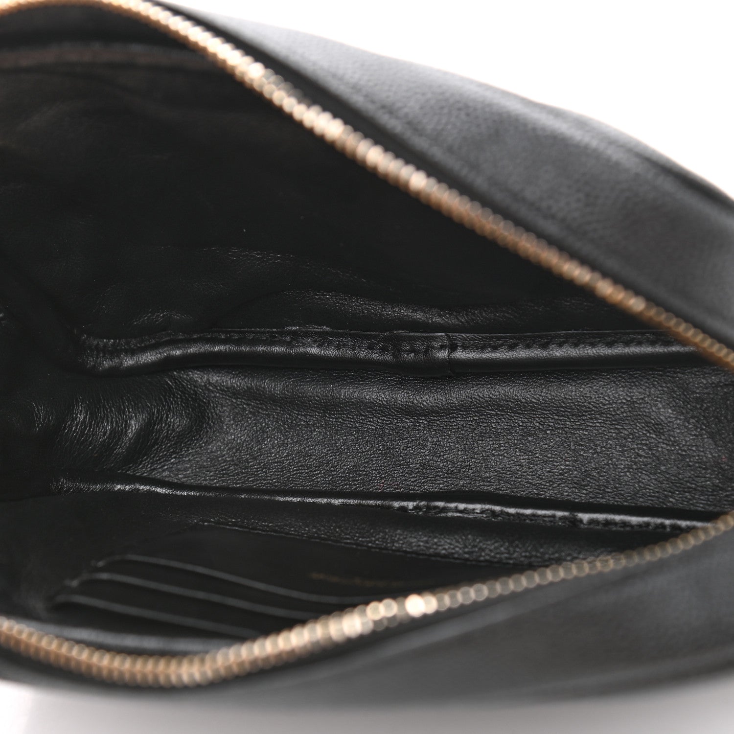 Saint Laurent Grain De Poudre Matelasse Monogram Mini Lou Camera Bag Black 5 of 10