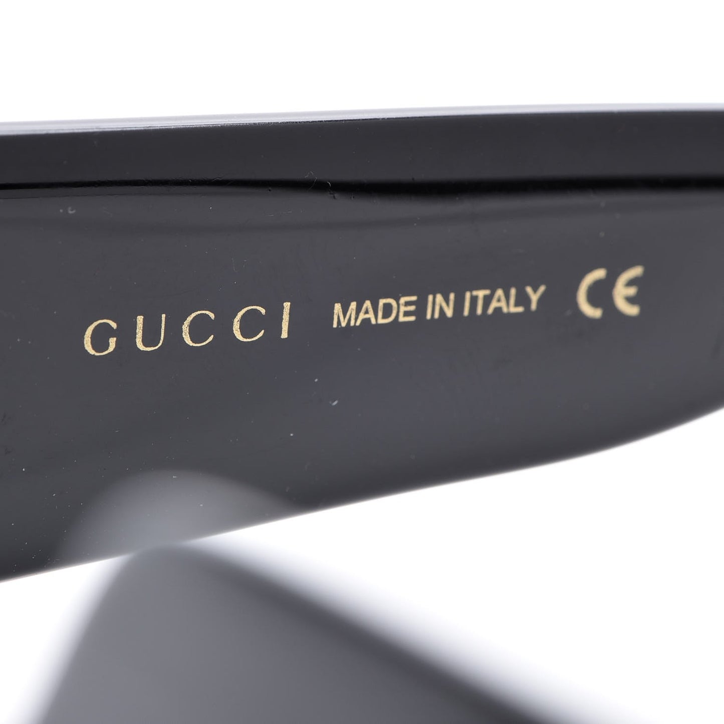 Acetate Square Frame Sunglasses GG0053S Black