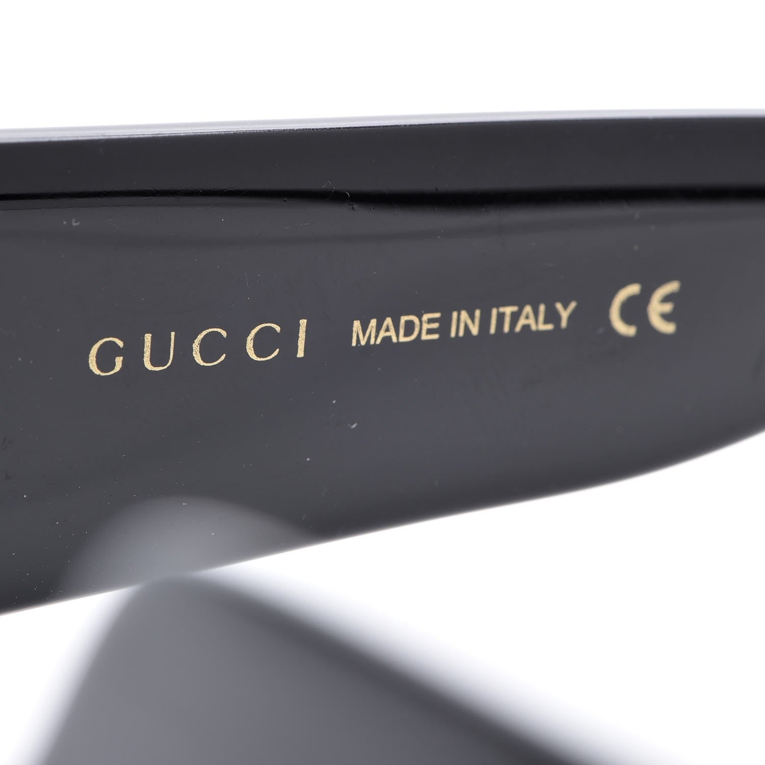 Gucci Acetate Square Frame Sunglasses GG0053S Black 5 of 8