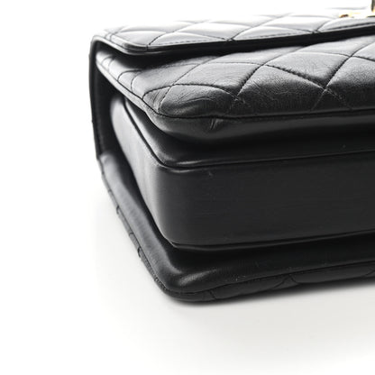 Chanel Lambskin Quilted Medium Trendy CC Flap Dual Handle Bag Black 8 of 9