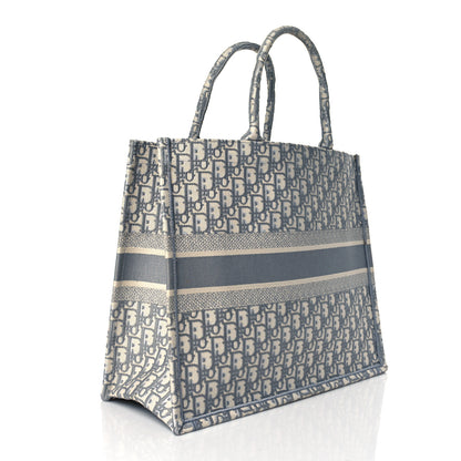 Christian Dior Oblique Large Book Tote Grey 3 of 10