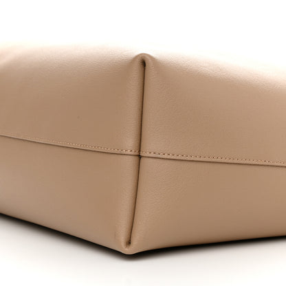 Saint Laurent Calfskin Large Shopping Tote Dark Toffee 10 of 10