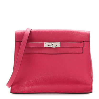 Hermes Evercolor Kelly Danse II Belt Bag Framboise 1 of 11