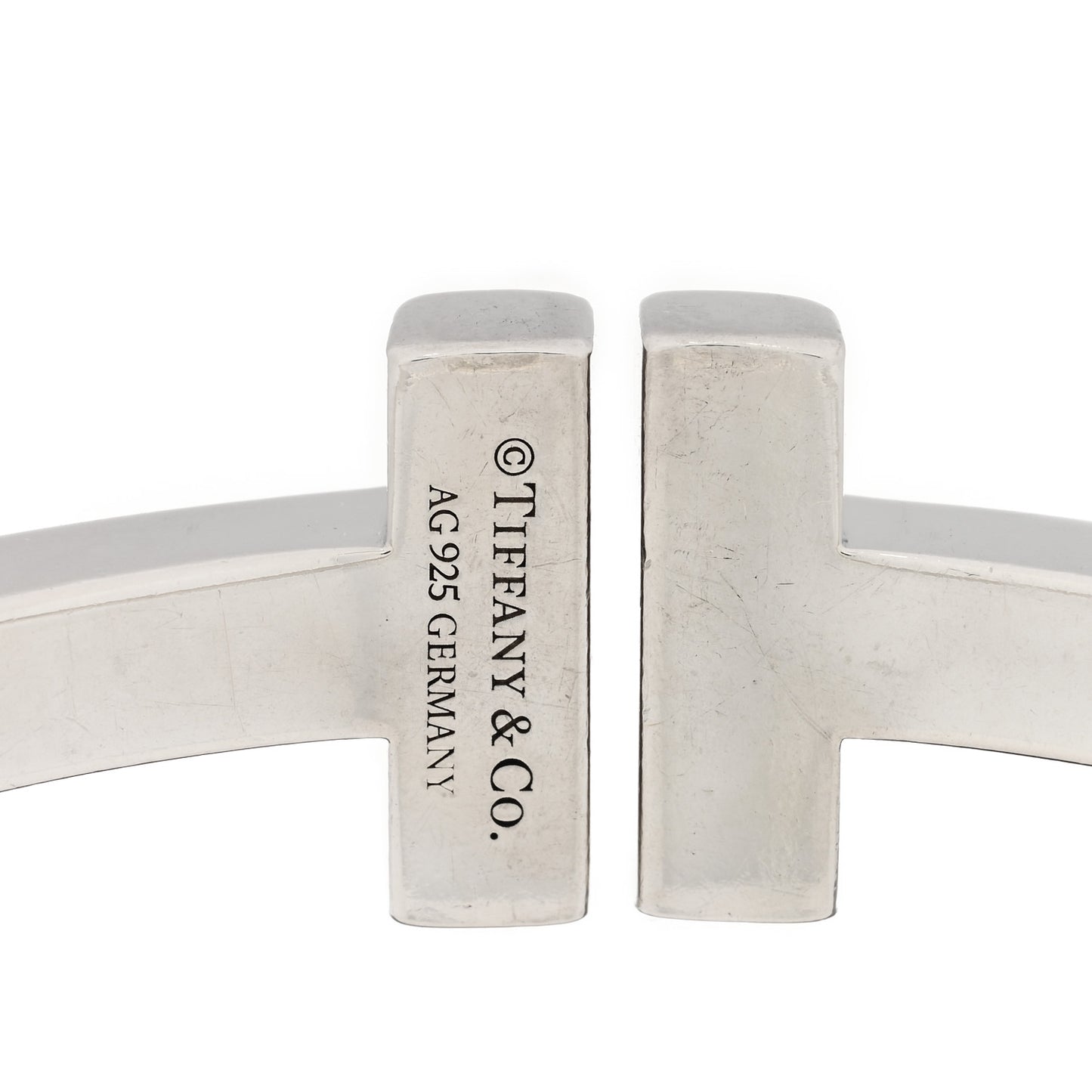 Sterling Silver T Square Bracelet