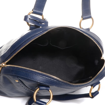 Saint Laurent Calfskin Large Muse Navy 5 of 8