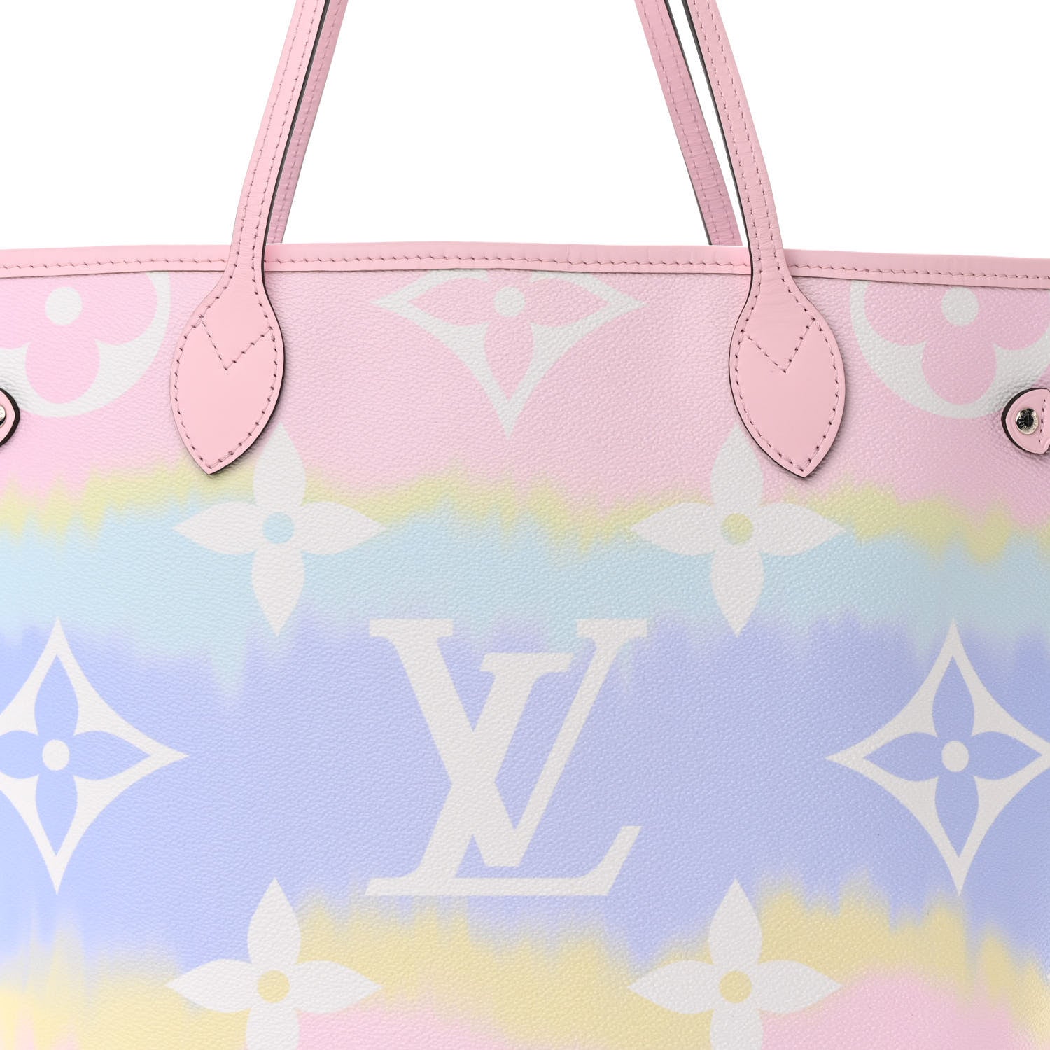 Louis Vuitton Monogram Escale Neverfull MM Pastel 9 of 13