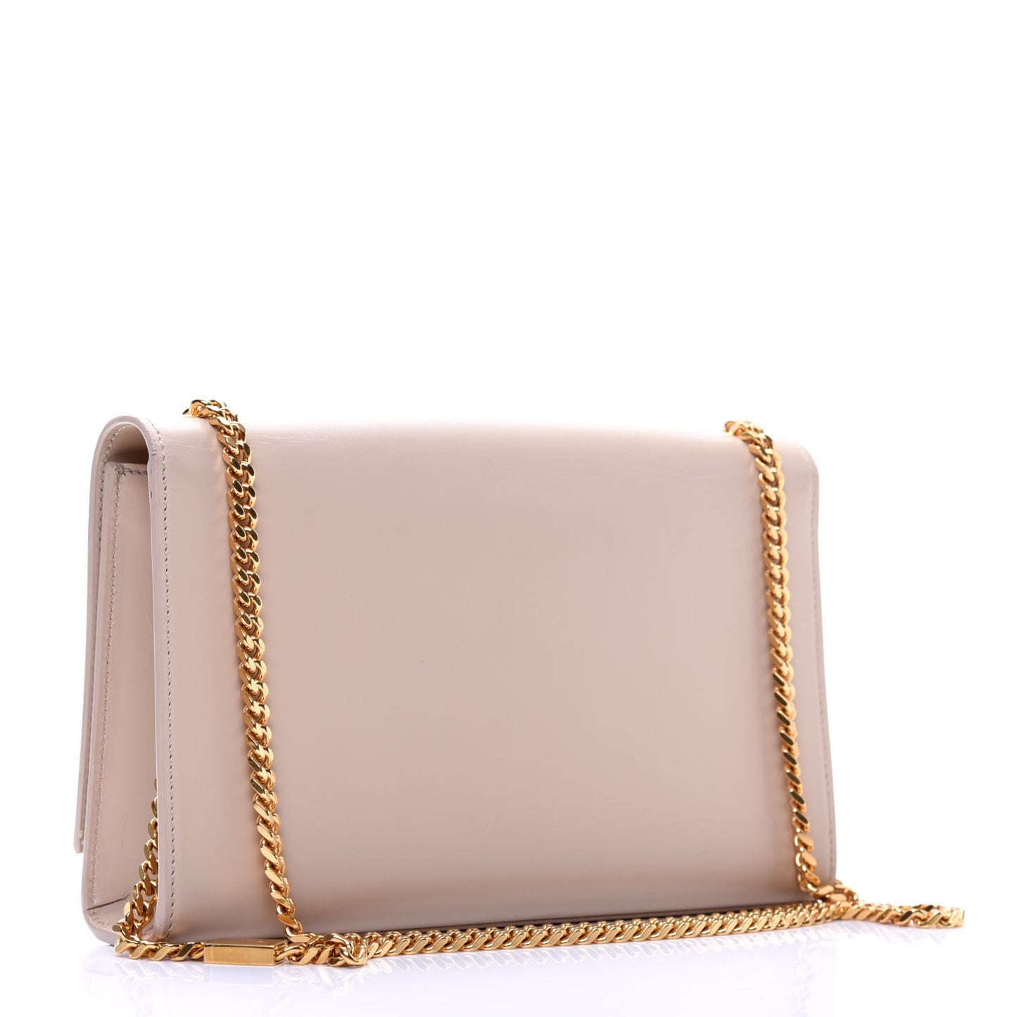 Smooth Calfskin Medium Classic Monogram Kate Tassel Satchel Nude Powder