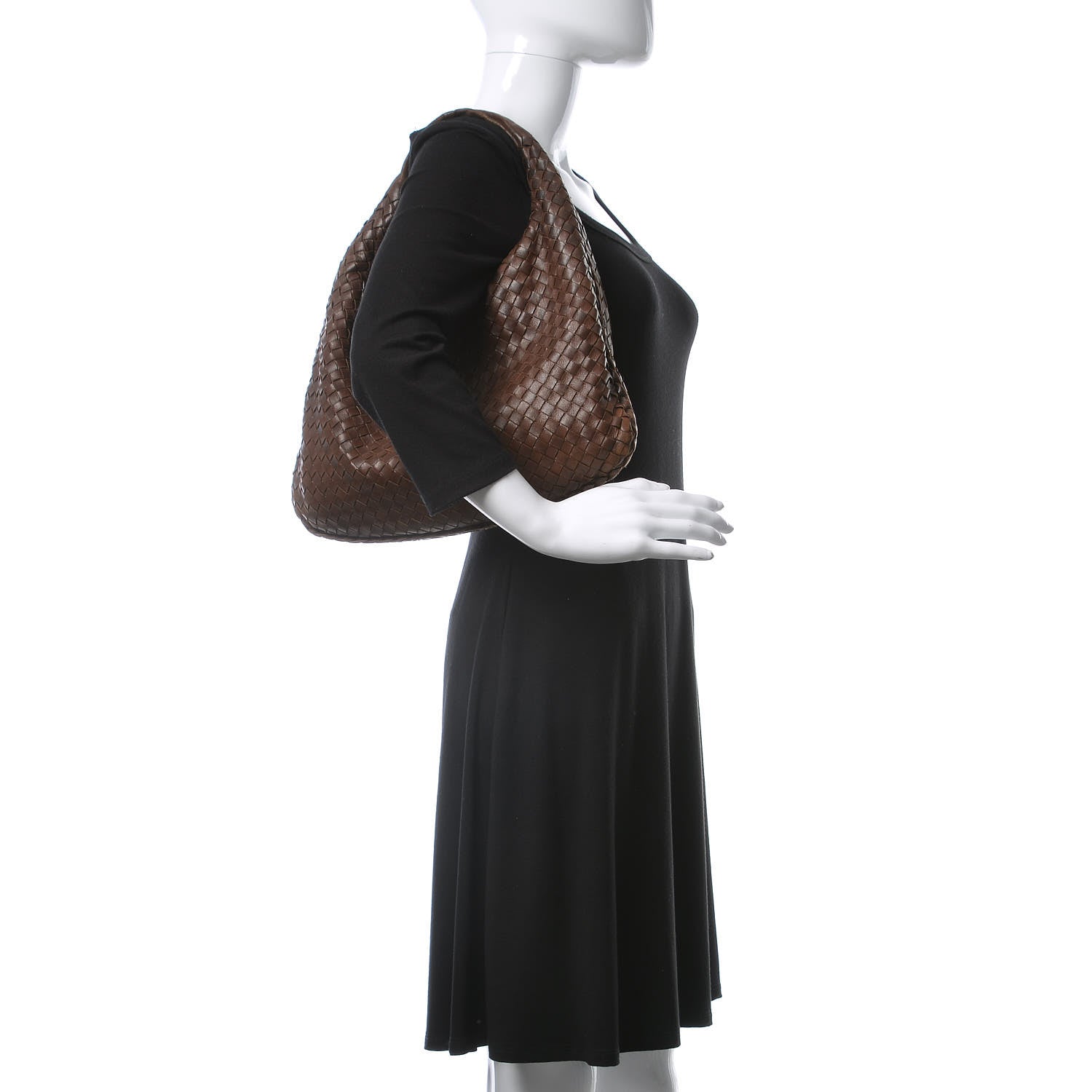 Bottega Veneta Nappa Intrecciato Medium Veneta Hobo Brown 2 of 11