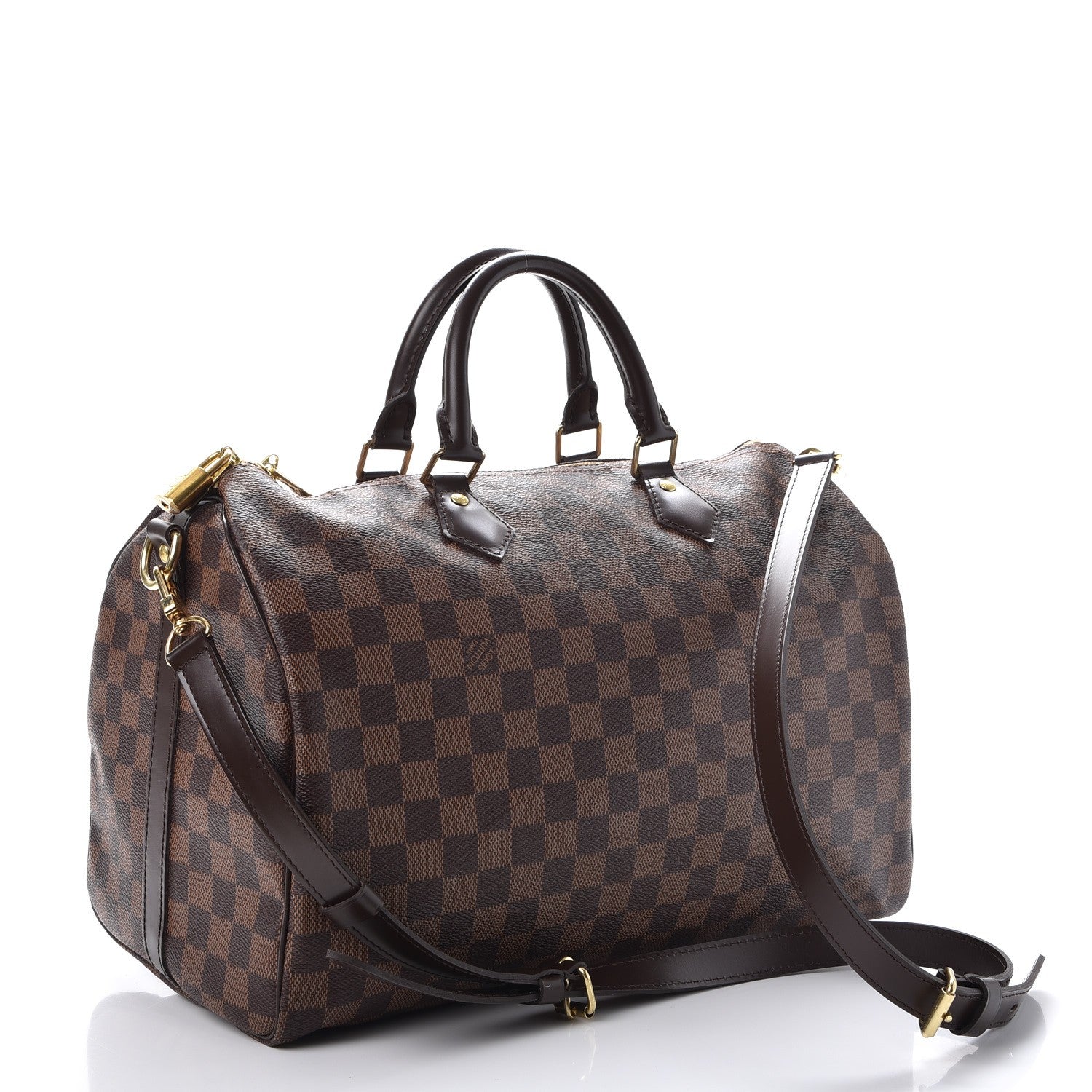 Louis Vuitton Damier Ebene Speedy Bandouliere 35 3 of 11