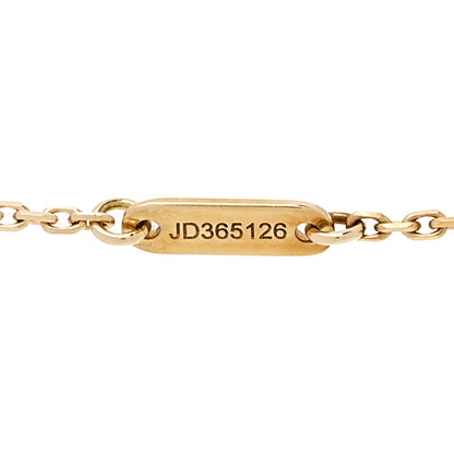 Van Cleef & Arpels 18K Yellow Gold Mother of Pearl Sweet Alhambra Pendant Necklace 5 of 5