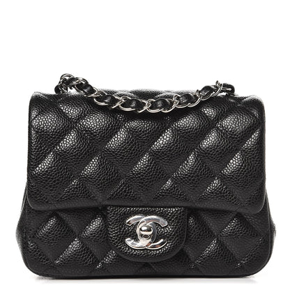 Chanel Caviar Quilted Mini Square Flap Black 1 of 8