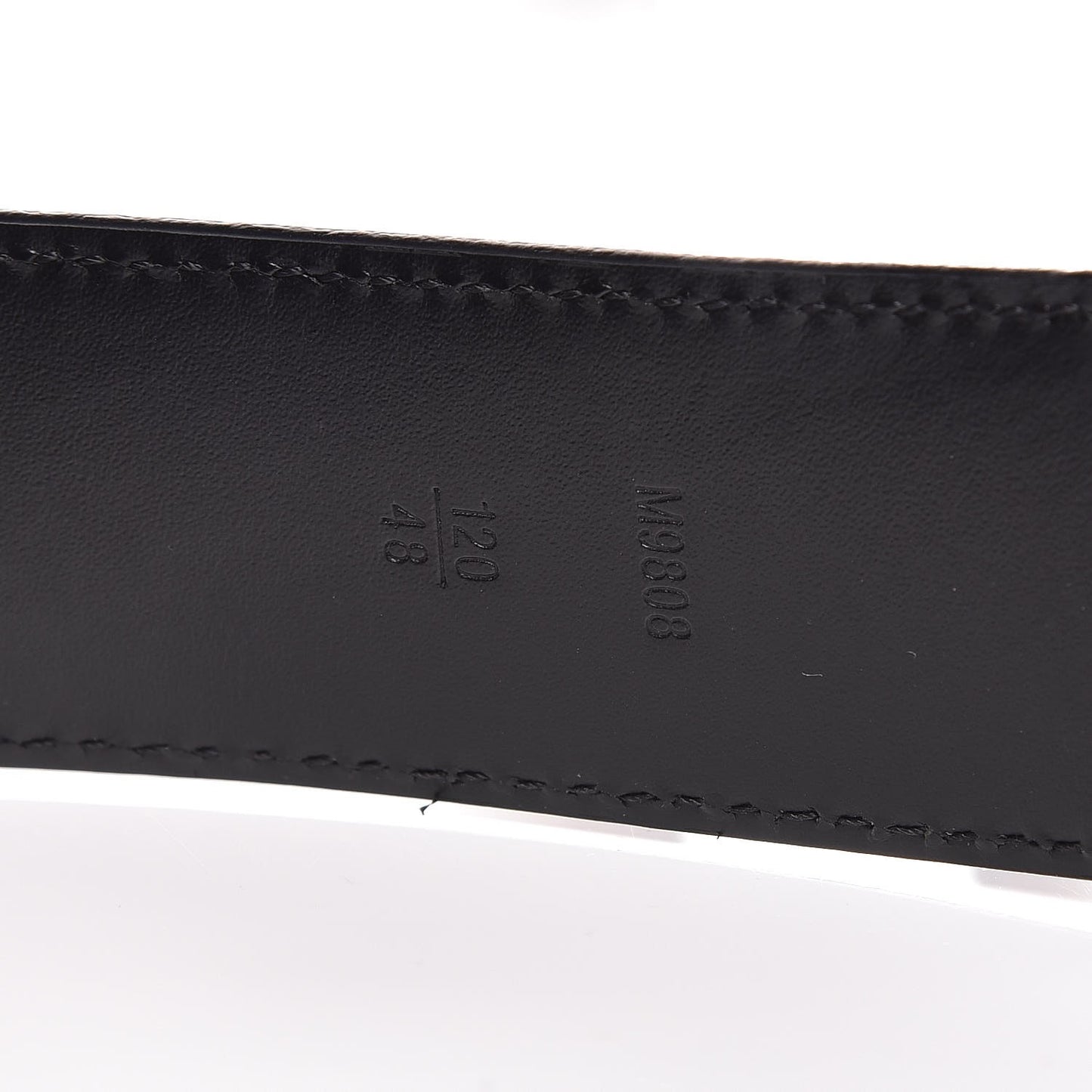 Damier Graphite 40mm LV Initiales Belt 120 48