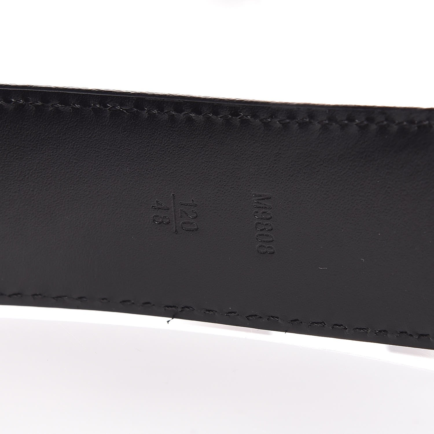 Louis Vuitton Damier Graphite 40mm LV Initiales Belt 120 48 6 of 13