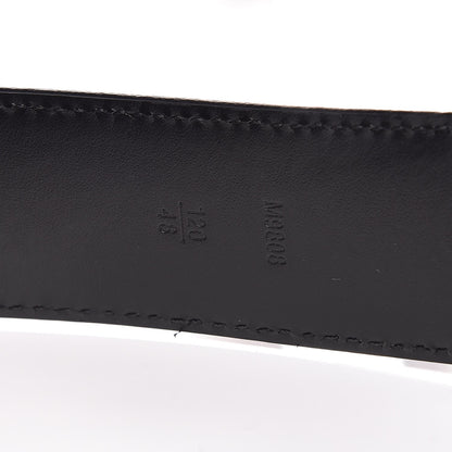 Louis Vuitton Damier Graphite 40mm LV Initiales Belt 120 48 6 of 13