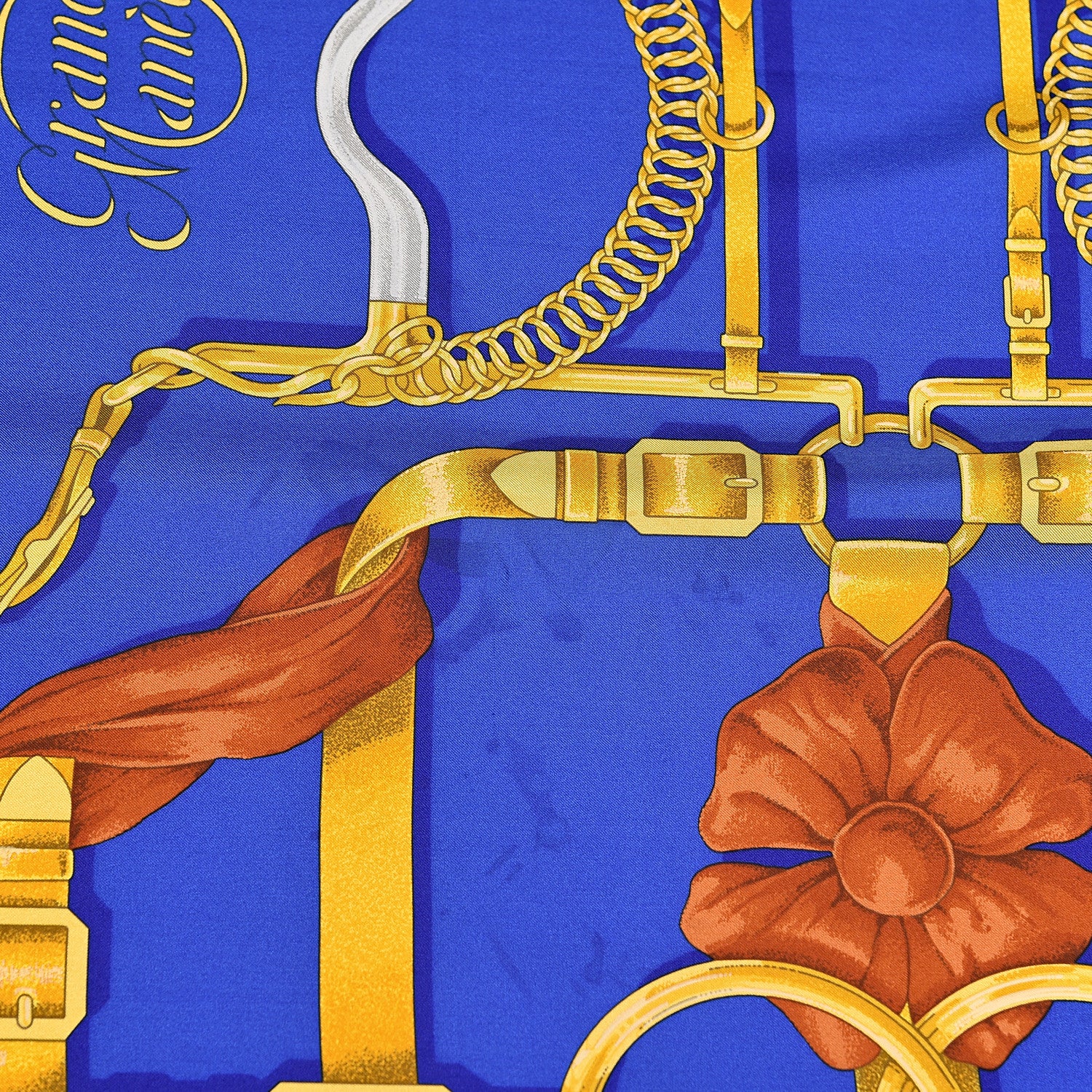 Hermes Silk Grand Manege Scarf 140 4 of 6