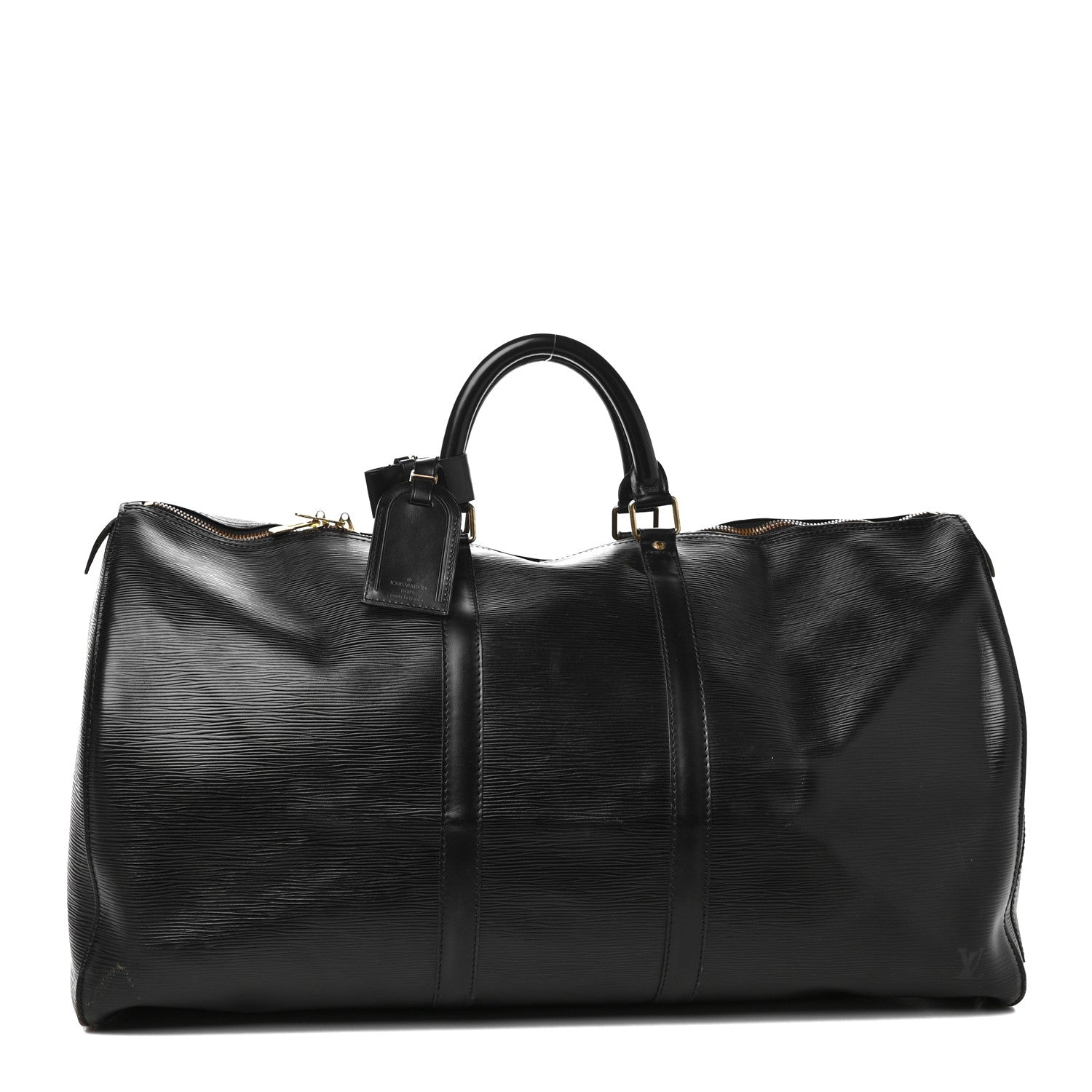 Louis Vuitton Epi Keepall 55 Black 1 of 14