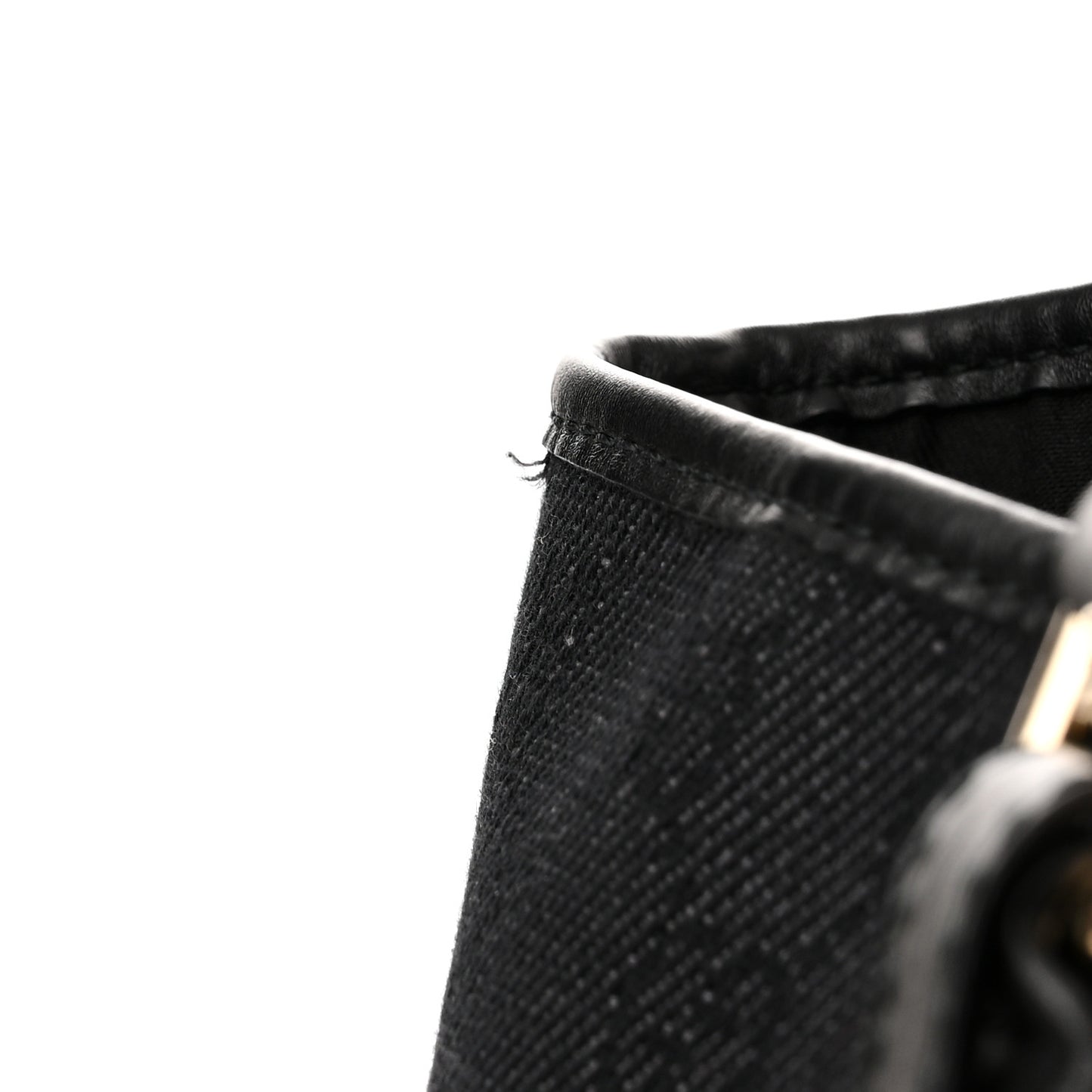 Denim Monogram Medium Jolicoeur Tote Black