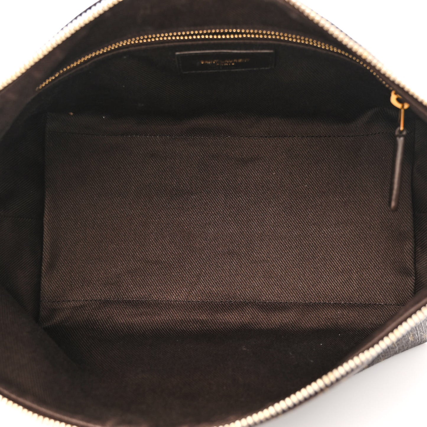Canvas Smooth Calfskin Le Monogramme Crossbody Bag Chestnut