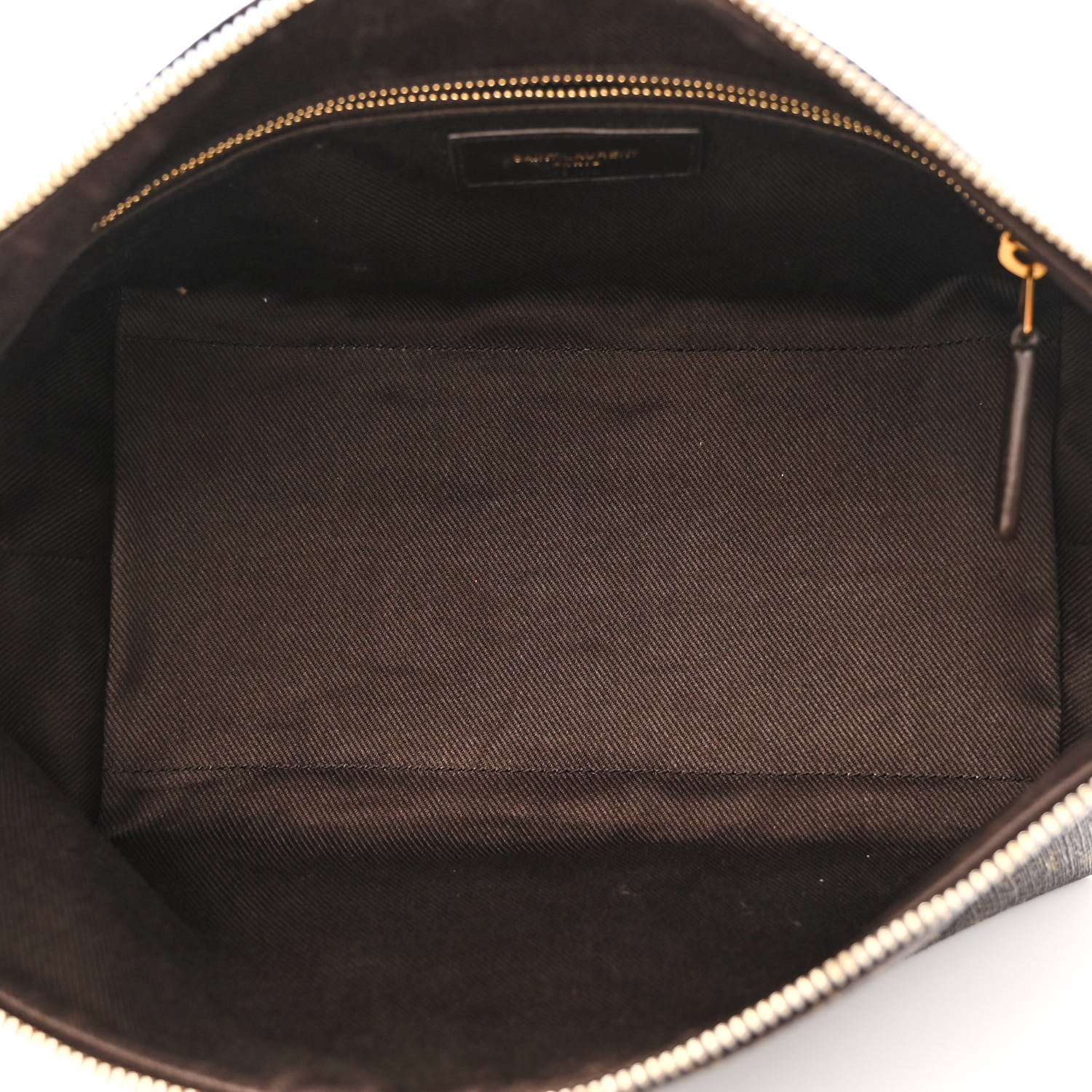 Saint Laurent Canvas Smooth Calfskin Le Monogramme Crossbody Bag Chestnut 5 of 15
