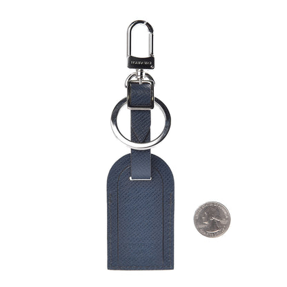Louis Vuitton Taiga My Travel Tag Bag Charm and Key Holder Ocean 2 of 3