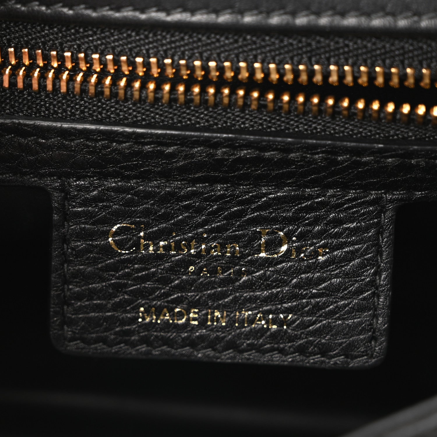 Christian Dior Calfskin Cannage Small Caro Bag Black 6 of 11