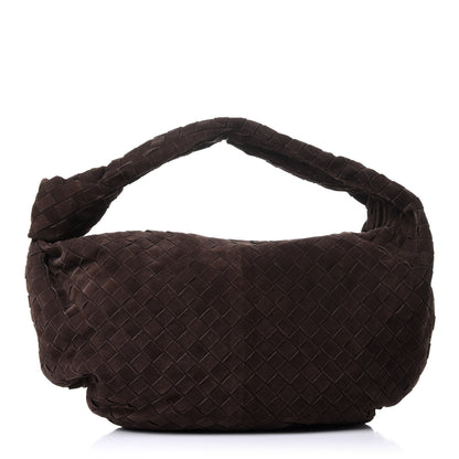 Bottega Veneta Suede Intrecciato Medium Jodie Fondant 1 of 10