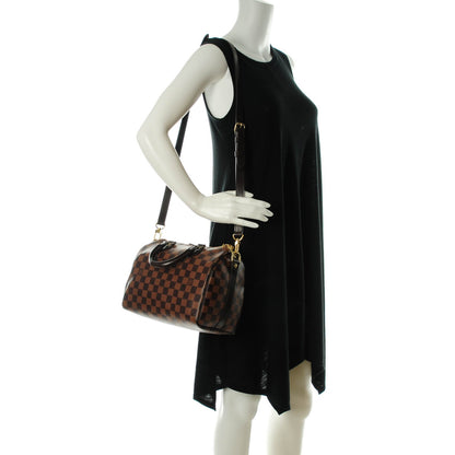 Louis Vuitton Damier Ebene Speedy Bandouliere 25 2 of 7