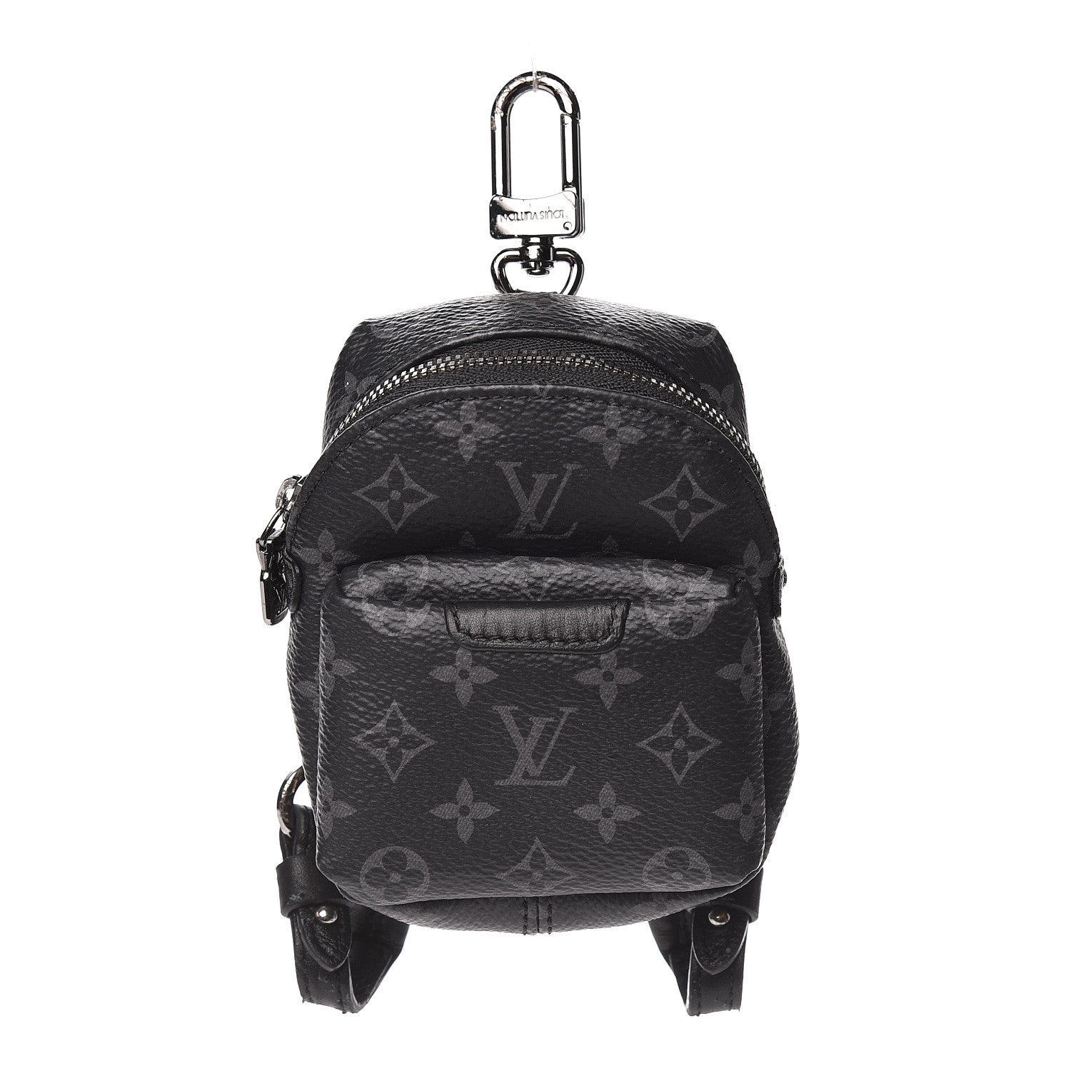 Louis Vuitton Monogram Eclipse Backpack Bag Charm 1 of 8
