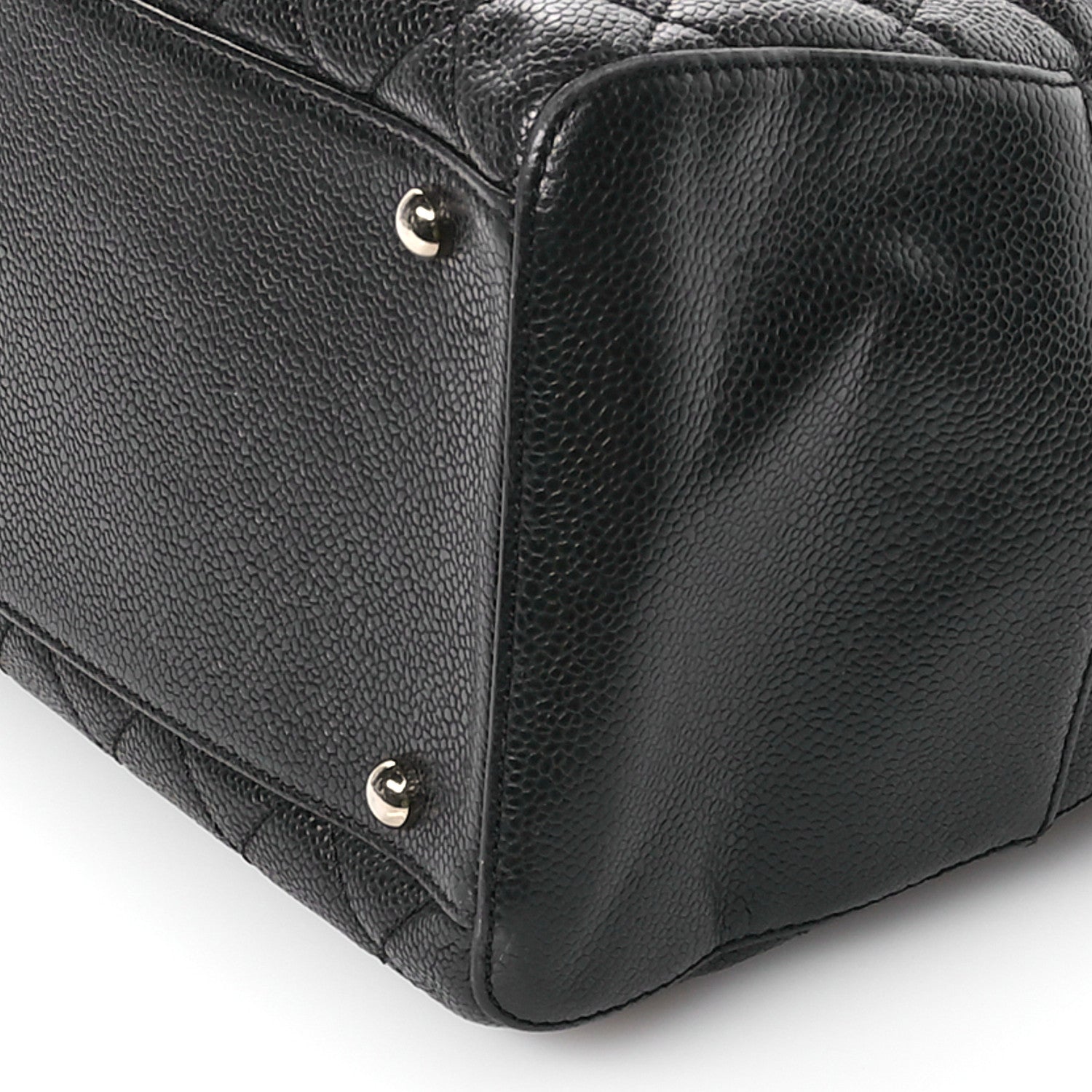 Chanel Caviar Quilted Bowler Black 10 of 11