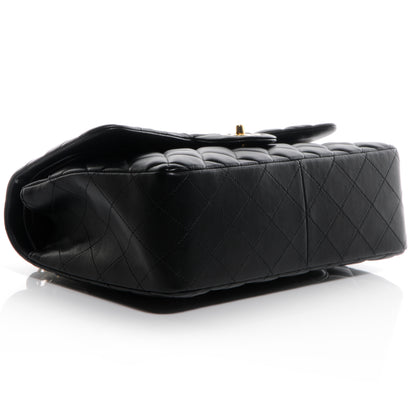 Chanel Lambskin Jumbo Double Flap Black 4 of 9