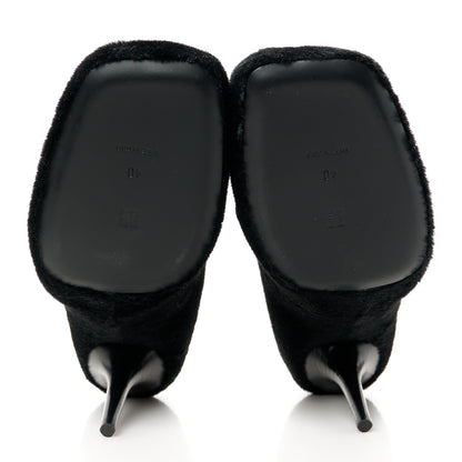Givenchy Shearling Show Stiletto Pumps 40 Black 5 of 8