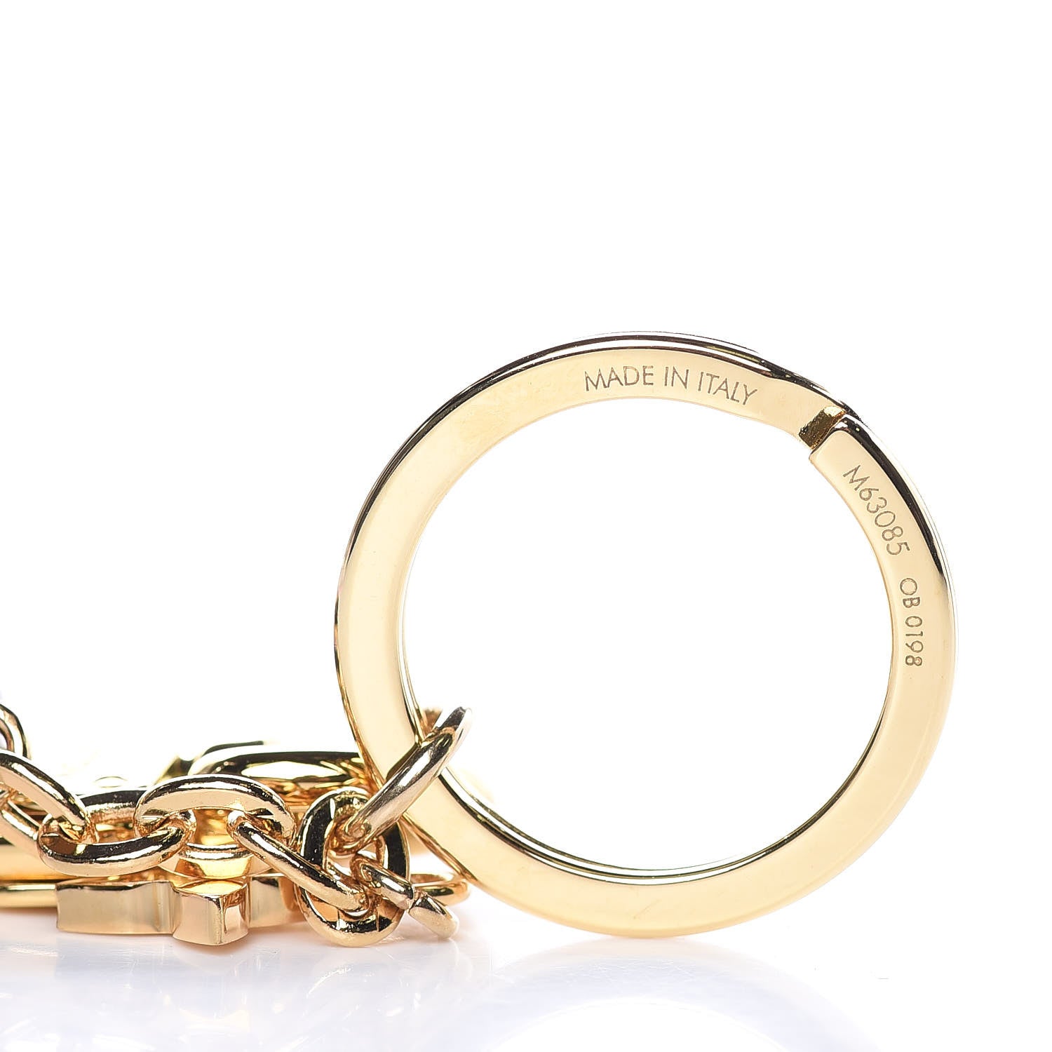 Louis Vuitton Monogram Blooming Flowers BB Bag Charm Key Holder Pink 3 of 3