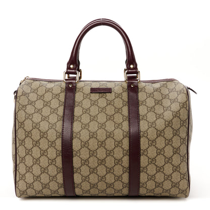 Gucci GG Plus Monogram Medium Joy Boston Bordeaux 1 of 12