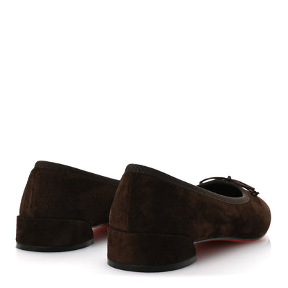 Christian Louboutin Veau Velours Sweetie Jane Flats 39 Cosme 5 of 8