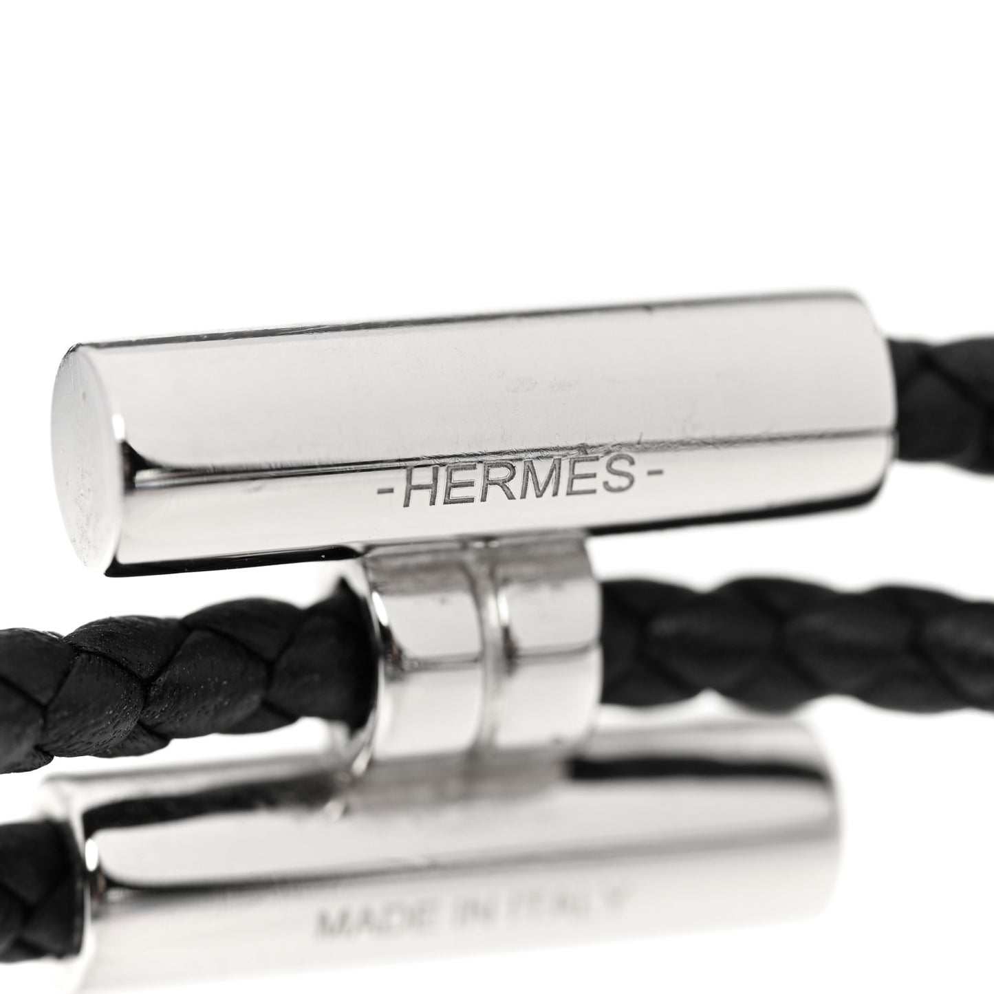 Swift Double Wrap Cord Tournis Tresse Bracelet T3 Black