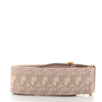 Christian Dior Oblique Adjustable Shoulder Strap Rose Des Vents 2 of 5