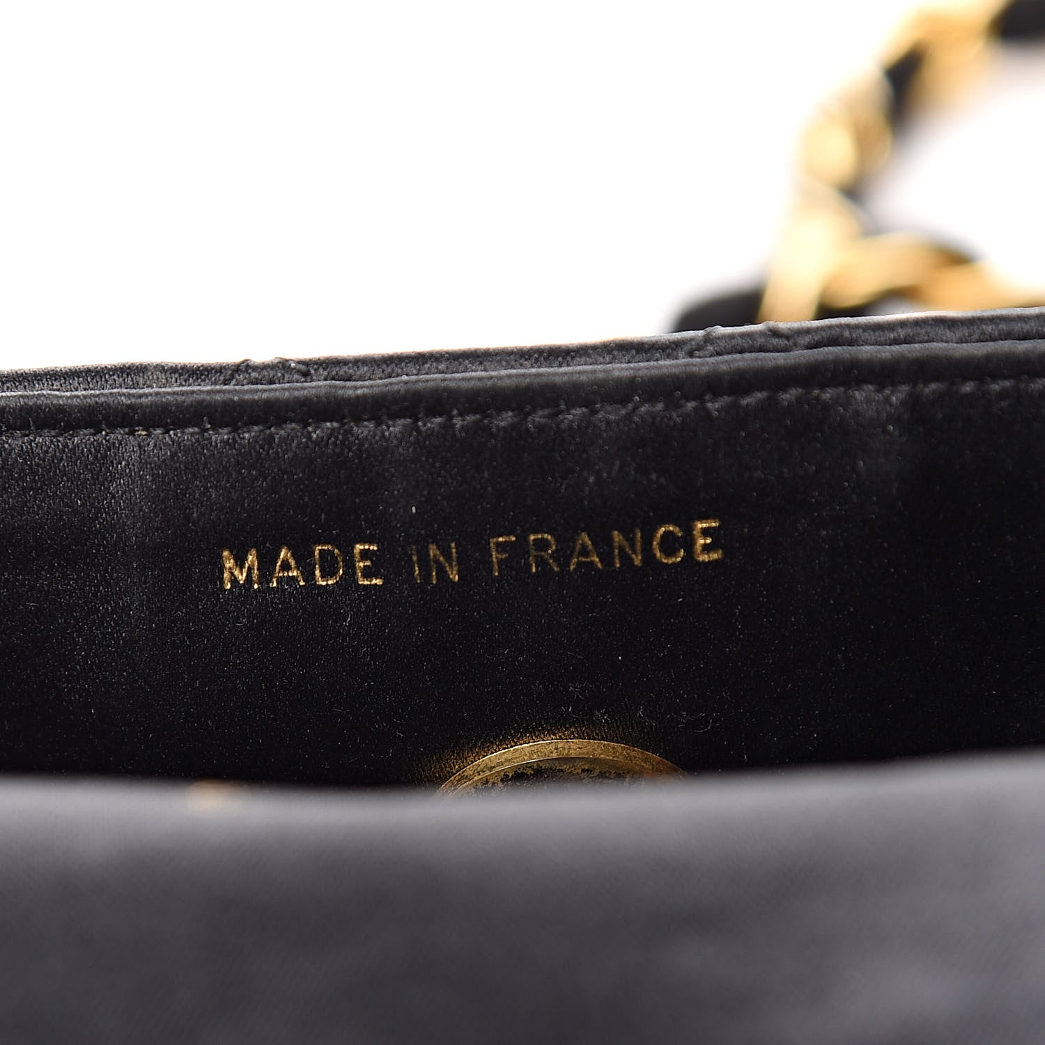 Chanel Satin Quilted Micro Mini Flap Black 7 of 12