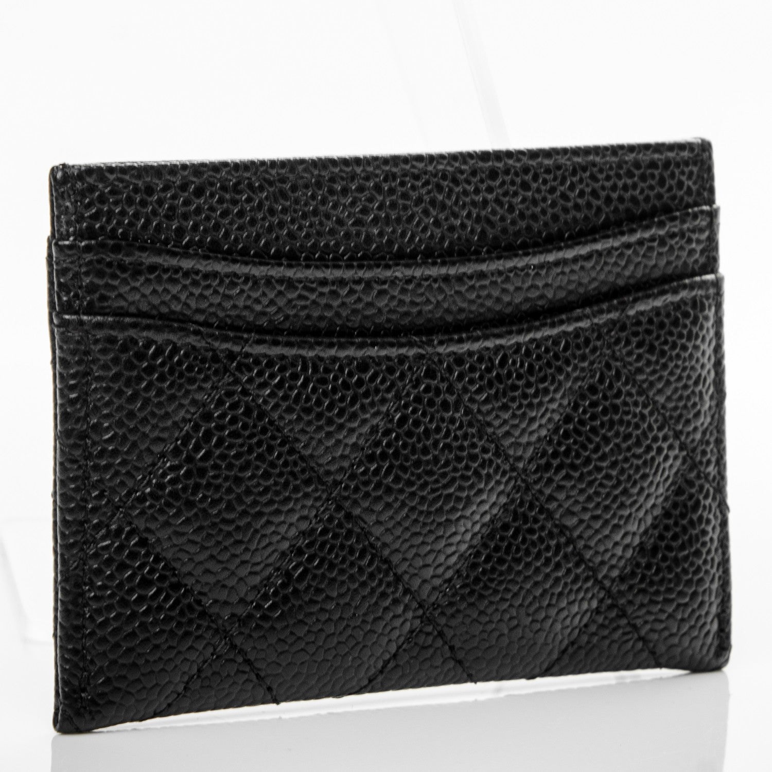 Chanel Caviar Quilted Card Holder Black 3 of 7